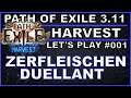 PATH OF EXILE Harvest - Let's Play #001 Zerfleischen-Duellant [ deutsch / german / POE ]