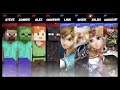 Super Smash Bros Ultimate Amiibo Fights – Steve & Co #266 Minecraft vs Legend of Zelda