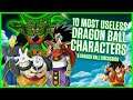 10 MOST Useless Dragon Ball Characters EVER