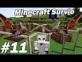 Construction de la volière pour dinosaures sur Minecraft Survie ! #11