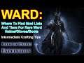 Crafting Rare Ward Items - Where To Find Lists Of Possible Mods - Path of Exile 3.15 Expedition POE