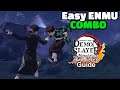 Enmu Easy 1 Bar Combo - Demon Slayer Hinokami Chronicles | Combo Tutorials