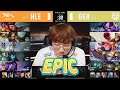 [EPIC] HLE (CuVee Wukong) VS GEN (Rascal Kennen) Game 2 Highlights - 2020 LCK Summer W4D5