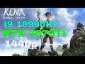 I9 10900KF RTX 3070TI 1440p Ultra Settings Kena Bridge of Spirits