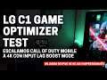 LG C1 Game Optimizer Test: Escalado | Call of Duty Mobile en TV 4K ¡¿Un Juego de iPad se ve así?!