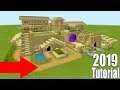 Minecraft Tutorial: How To Make A Ultimate Wooden Survival Base 2 "2019 Tutorial"
