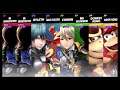 Super Smash Bros Ultimate Amiibo Fights – Request #16202 A vs B vs C vs D