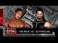 WWE 2K16 The Rock '03 VS Seth Rollins 1 VS 1 Match