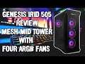 Best Budget Mesh RGB PC Case? Genesis Irid 505 ARGB Mid Tower Review + Lighting Effects