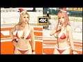DOA 6 Rachel Vs Honoka Santa Bikini in Spectator Mode 4K