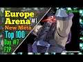 EU Arena PVP #1 (Europe Top 100) Epic Seven Gameplay Commentary Epic 7 F2P Epic7 FreeToPlay