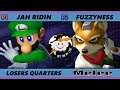 GOML Online 2021 Losers Quarters - Fuzzyness (Fox) Vs. Jah Ridin (Luigi) SSBM Melee Tournament