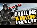 I Trolled A Hacker With My Voice Changer On Cod Warzone.... π