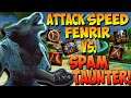 INTENSE COMEBACK AS ATTACK SPEED FENRIR VS A SPAM TAUNTER! - Masters Ranked Duel - SMITE