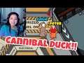 Leslie Becomes a Canibal Duck in Goose Goose Duck (AmonGoose)