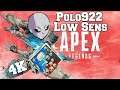 Low Sens on Apex Legends Ranked (20 KILLS, 4K DAMAGE ???)