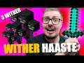 LUCKY BLOCK HAASTE: Wither w/ Zavast | Minecraft Suomi