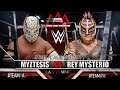 MIZTEZIZ VS REY MYSTERIO | AAA VS WWE | LUCHA EN JAULA | WWE 2K20