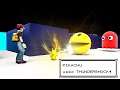 Pacman vs Pikachu and Ash [Pokemon]