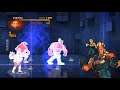 Streets of Rage 4 DLC BOSS Estel VS Axel, Blaze, Cherry & Floyd (Training Mode)