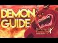 VERY EASY! HOW TO BEAT THE RED DEMON DEATHMATCH! | Seven Deadly Sins: Grand Cross