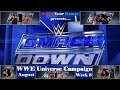 WWE 2K17: WWE Universe - August W3 Smackdown Roster