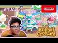 Animal Crossing: New Horizon January Update Reaction! | ALL THE PRETTY COLORS!!!!