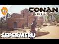 Exploring Sepermeru And All Emote Pages | Conan Exiles Let's Play Ep 19