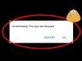 Fix Unfortunately Pou App Has Stopped Problem Solved in Android & Ios Problem Solved