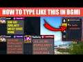 How To Change Colour Text In Bgmi World Chats | How To Write Red Text On Global Chat Bgmi