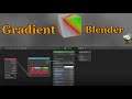 How to Create 3D gradient and apply it on Blender