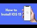 How to Install IOS 15 | Recommended Way to Update to IOS 15