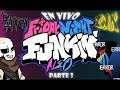 Ink y Error juegan Friday Night Funkin' con Mods EN VIVO - Gameplay Parte 4
