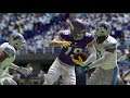 Madden NFL 20 Gameplay Minnesota Vikings vs Detroit Lions - Xbox One X 1080p/60fps