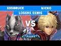 MSM 226 - Nicko (Shulk) vs K9sbruce (Wolf) Losers Semi - Smash Ultimate