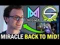 NIGMA vs SINGULARITY [Game 1] MIRACLE back to Mid with Tinker - WePlay! Bukovel Minor DOTA 2