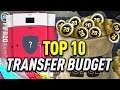 OFFICIAL TOP 10 TRANSFER BUDGETS IN FIFA 20 CAREER MODE!!!