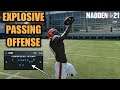 THIS NEW MADDEN 21 PASSING OFFENSE IS EXPLOSIVE! UNSTOPPABLE MONEY PLAY KILLS ANY DEFENSE!