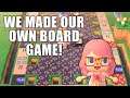 WE MADE AN ANIMAL CROSSING BOARD GAME