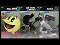 Super Smash Bros Ultimate Amiibo Fights – Request #15212 Pac Man vs Mr Game&Watch vs ROB