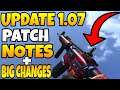 UPDATE 1.07 BREAKDOWN | New Maps! 725 Nerfed & More! | Modern Warfare