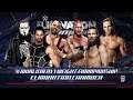 WWE 2K16 Sting VS Santino,Rollins,Orton,Bryan,Michaels Elim. Chamber Match WWE W.H. Title