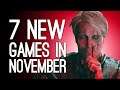 7 New Games Out in November 2019 for PS4, Xbox One, PC, Switch