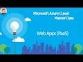 #Azure Masterclass - كيفية تكوين #PaaS #Web_App الجزء الأول