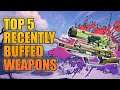 Borderlands 3 | Top 5 Recently Buffed Weapons -  Reflux, Kyb's Worth, Multi-tap & More!