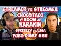 ChocoTaco Boom sprEEEzy | Karakin Map | Streamer Vs Streamer | PUBG DIARY #66