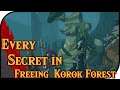 EVERY Secret in Freeing Korok Forest  - Hyrule Warriors Age of Calamity
