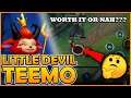 LITTLE DEVIL TEEMO Skin Mid Gameplay Wild Rift  | Eryx Gaming