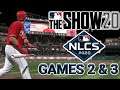 MLB THE SHOW 20 FRANCHISE CINCINNATI REDS EP45 NLCS GAMES 2&3