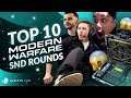 TOP 10 CoD Modern Warfare SND Rounds - ft. Scump, Nadeshot, H3CZ & more